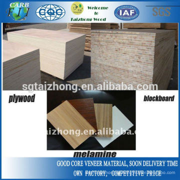 Furniture Used Block board and Plywood